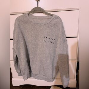 be cool be kind grey crew